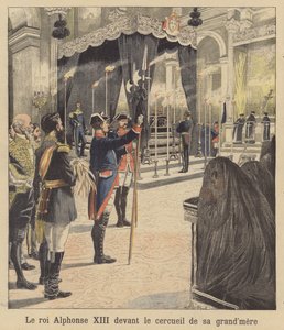 Le roi Alphonse XIII d