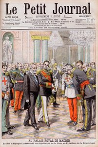 Le roi Alphonse XIII d