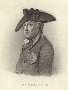 Roi Frédéric II de Prusse - French School