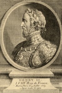 Le roi Henri II (1519-59) de France - French School