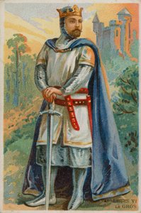 Roi Louis VI, dit le Gros - French School