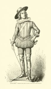 Roi Louis XIII de France - French School