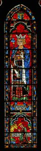 Le roi Salomon (jeune Saint Louis comme modèle ?) - French School