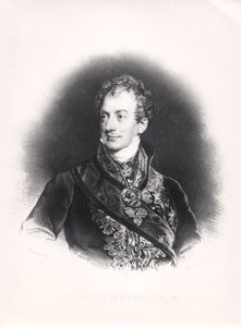Klemens Wenzel Nepomuk Lothar (1773-1859) Prince de Metternich-Winneburg, c.1815 - French School