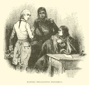 Klenau reconnaissant Napoléon - French School