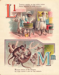 L M : Agneau, lessive, singes, ménagerie