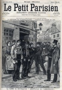La Bande de Montmartre : la police arrête des cambrioleurs à Paris, dans "Le Petit Parisien" - French School