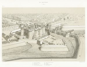 La Bastille, 1650 - French School