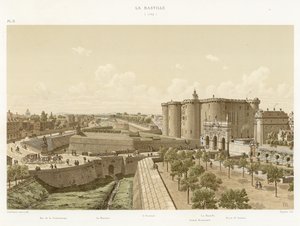 La Bastille, 1740 - French School