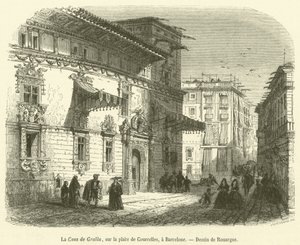 La Casa de Gralla, sur la place de Courcelles, à Barcelone - French School