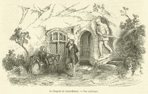 La Chapelle de Saint-Robert, Vue extérieure - French School