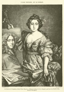 La Comtesse de Feuquières, fille de Pierre Mignard - French School