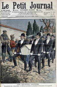 La Confrérie des Charitables de Saint Eloi de Béthune procédant au simulacre d