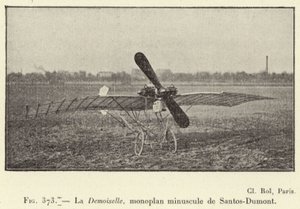 La Demoiselle, monoplan minuscule de Santos-Dumont - French School