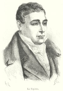 La Fayette (gravure) - French School