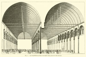 La Grand-Salle du Palais, Fac-similé d