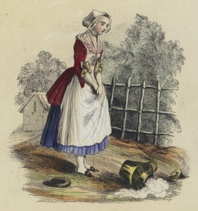 La Laitière et le Pot au Lait - French School