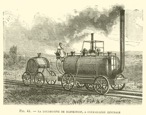 La Locomotive de Blenkinsop, à Crémaillère Centrale - French School
