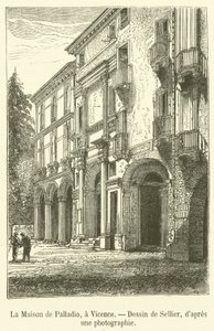 La Maison de Palladio, à Vicence - French School