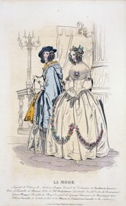 La Mode : Publicité pour la Mode Féminine du 19ème Siècle - French School