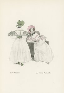 La Mode, Paris, 1831 - French School