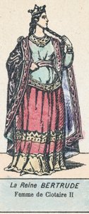 La reine Bertrude, femme de Clotaire II - French School