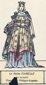 La Reine Isabelle de Hainaut, Femme de Philippe-Auguste - French School
