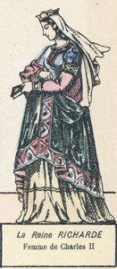 La Reine Richarde, Femme de Charles II - French School