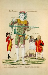 La Romaine Aristocratique, pub. 1789 - French School