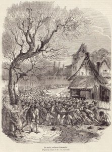 La Soule, en Basse-Normandie, pub 28 février 1852 - French School