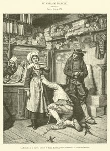 La toilette de la mariée - French School