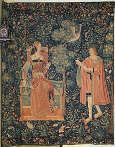 La Vie Seigneuriale : Lecture, Atelier de la Loire, vers 1500 - French School