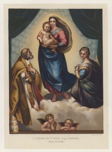 La Vierge De St Sixte, d