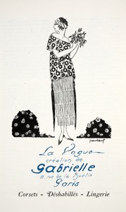 La Vogue création de Gabrielle - French School
