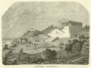 La Walhalla, Vue extérieure