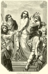 La flagellation - French School