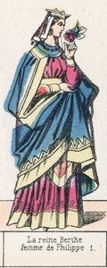 La reine Berthe, femme de Philippe Ier - French School