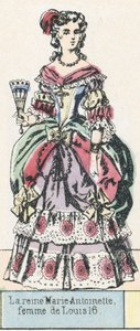La reine Marie-Antoinette, femme de Louis XVI - French School