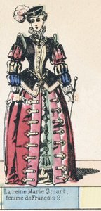 La reine Marie Stuart, femme de François II - French School