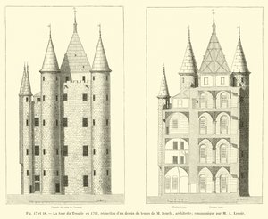 La tour du Temple en 1793 - French School