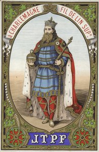 Étiquette pour fil de Charlemagne