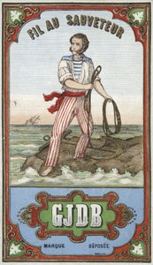 Étiquette pour fil de sauveteurs - French School