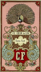 Étiquette pour fil de lin extra fort - French School