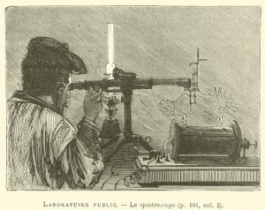 Laboratoire public, Le spectroscope - French School
