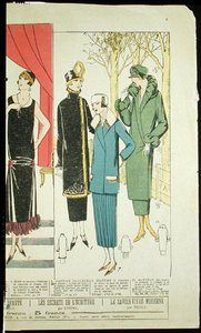 Manteaux pour dames, illustration de 