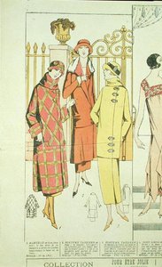 Manteaux pour dames, illustration de 