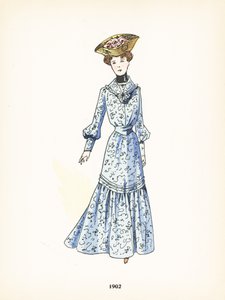 Mode féminine, 1902 - French School