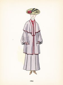 Mode féminine, 1904 - French School