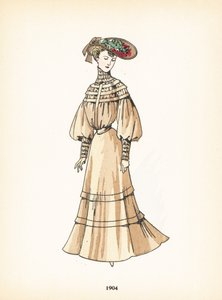 Mode féminine, 1904 - French School