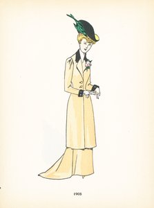 Mode féminine, 1905 - French School